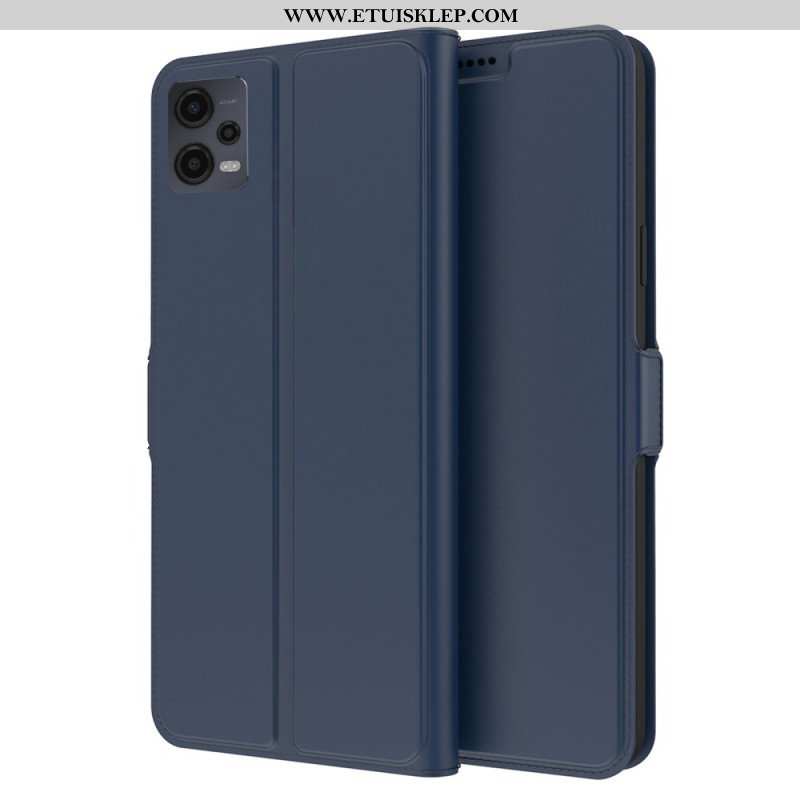 Etui Na Telefon do Xiaomi Redmi Note 12 5G Etui Folio Stylizacja Skóry